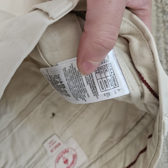 Brooks Brothers Red Fleece Chinos 36/34 - Picture 10 of 11